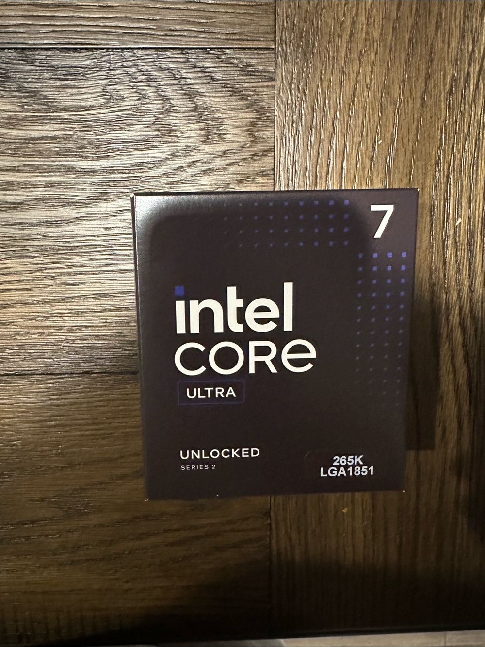 Intel Core Ultra 7 265K Unlocked Desktop Processor CPU, LGA1851 Socket
